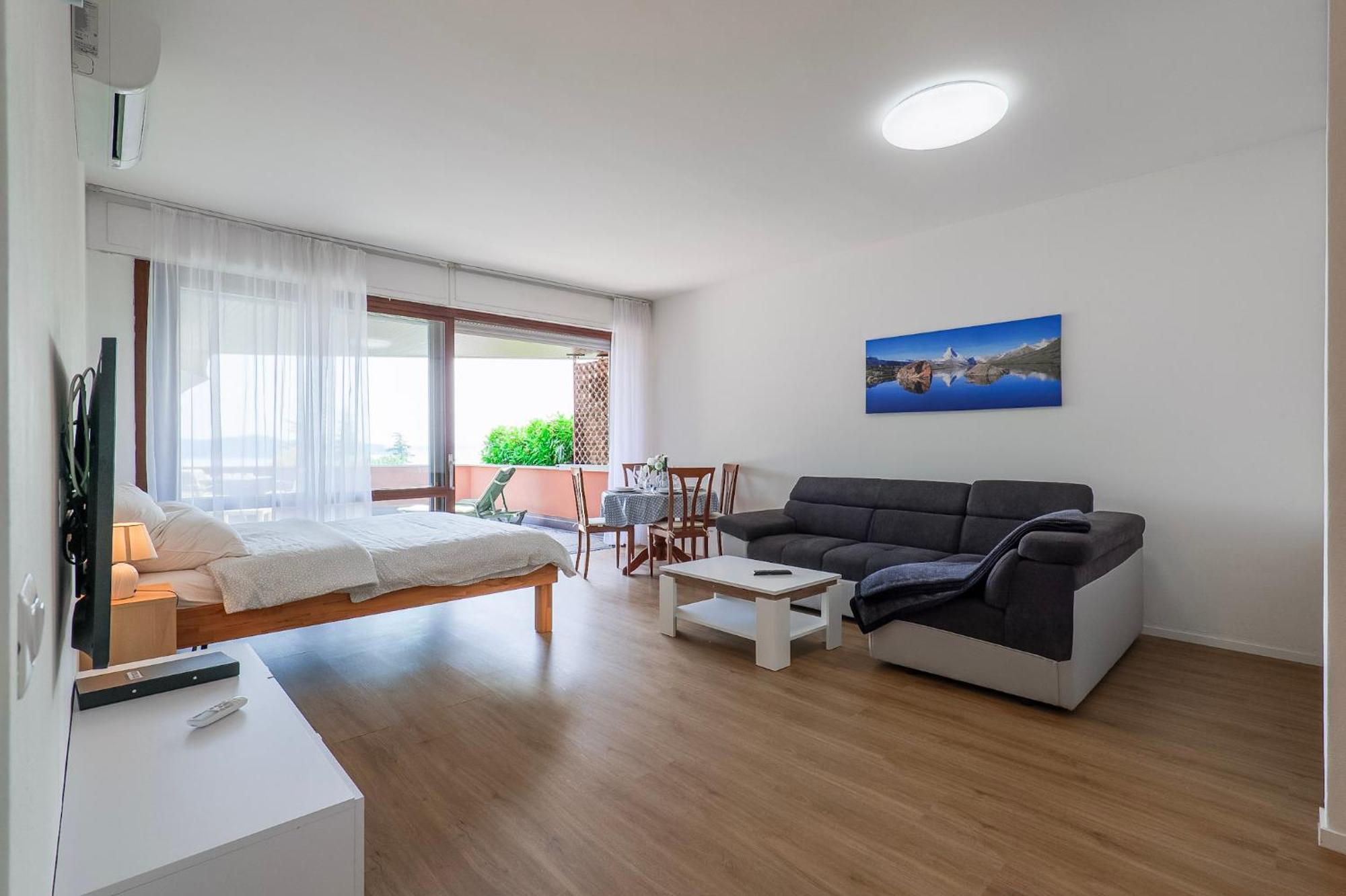Residenz La Selva Studio-Apartments Ghiffa Værelse billede
